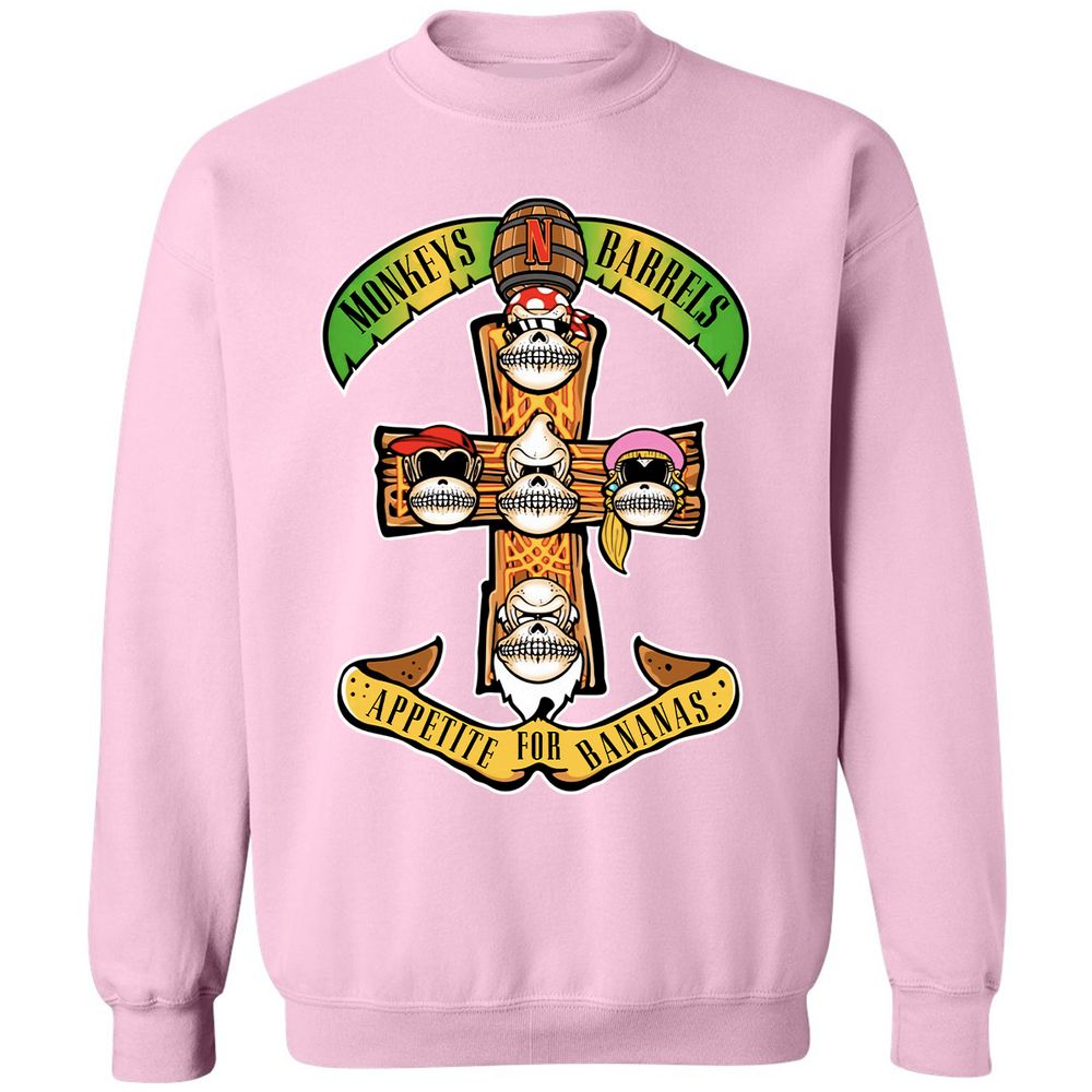 Classic Unisex Sweatshirt - N9H96X9X - Light Pink - 3