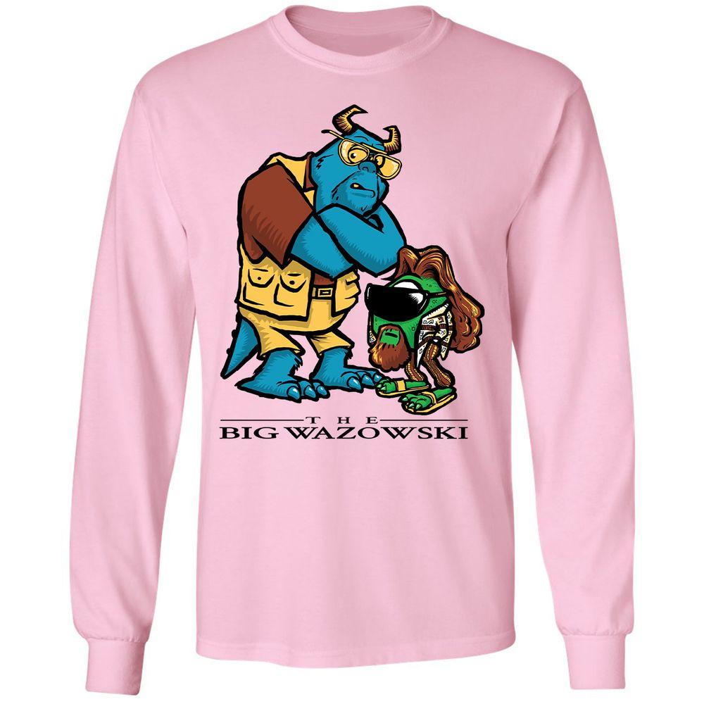 Long Sleeve T-Shirt - WS1LLF4Y - Light Pink - 3