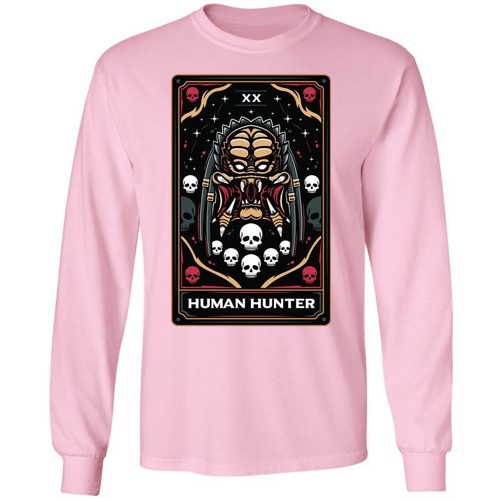 Long Sleeve T-Shirt - K5UN3HDR - Light Pink - 3