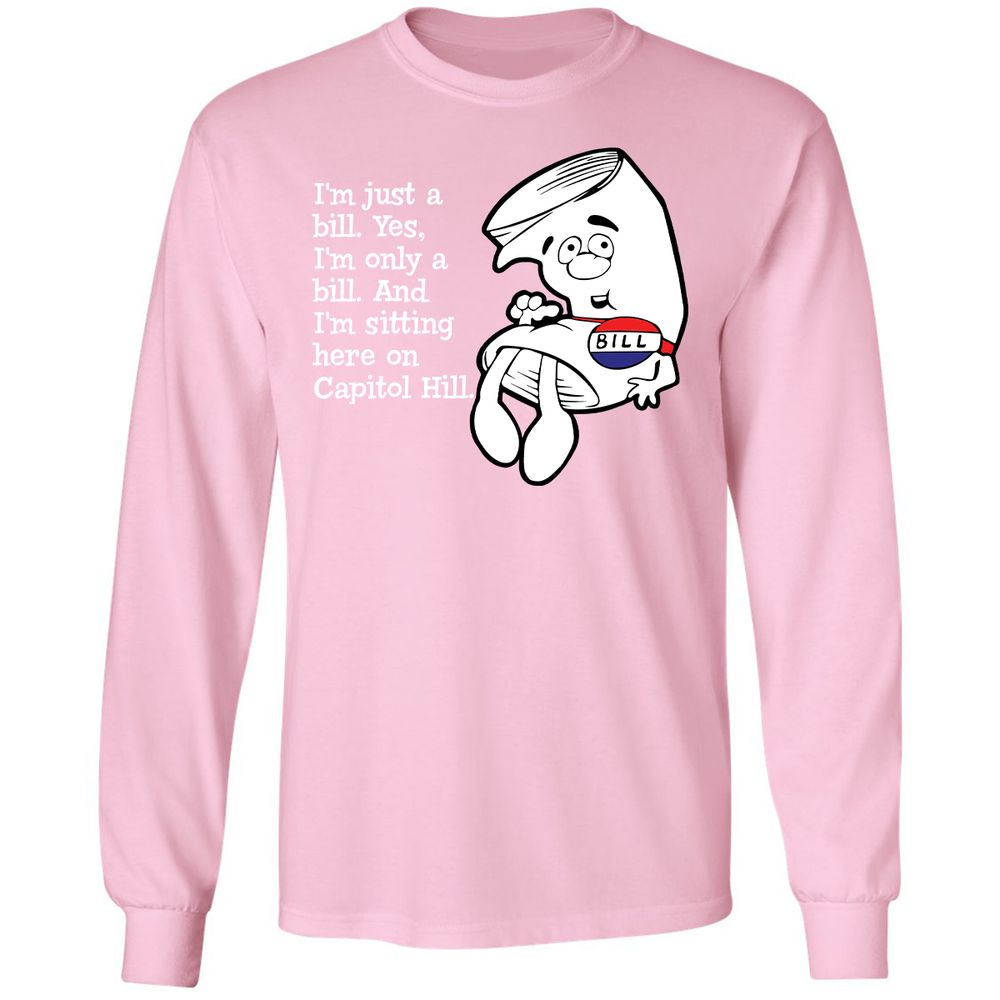 Long Sleeve T-Shirt - LQAYW2Q9 - Light Pink - 3