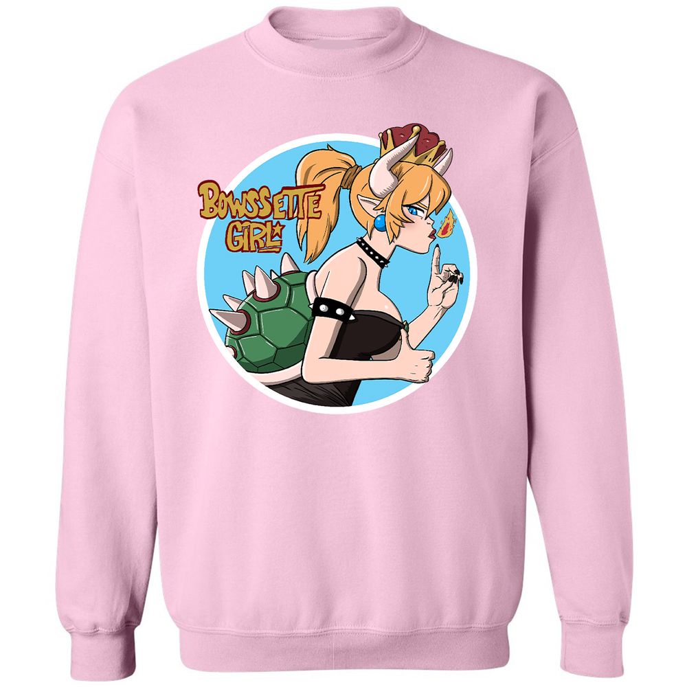 Classic Unisex Sweatshirt - PS6D2E96 - Light Pink - 3