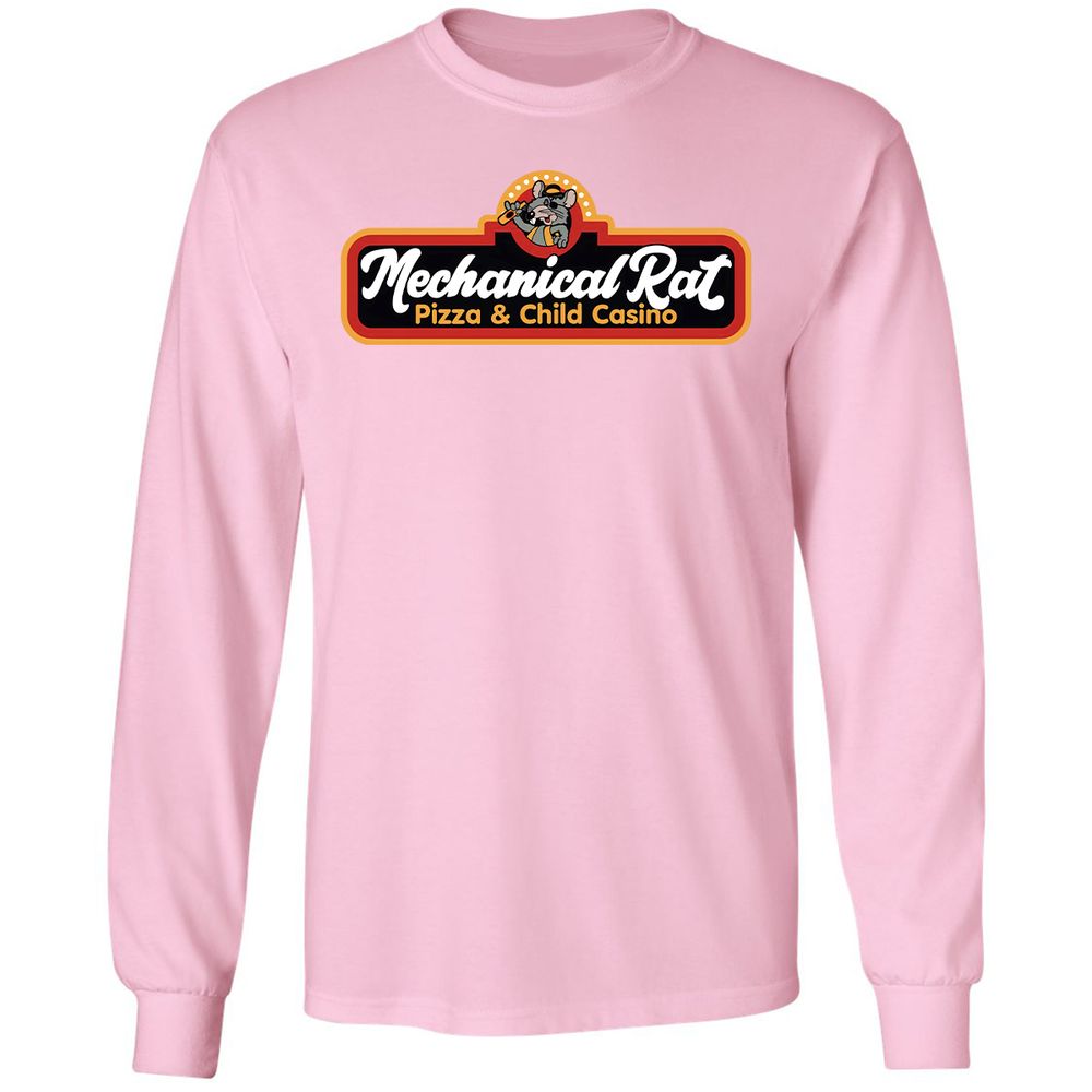 Long Sleeve T-Shirt - RJ9E61Y5 - Light Pink - 3