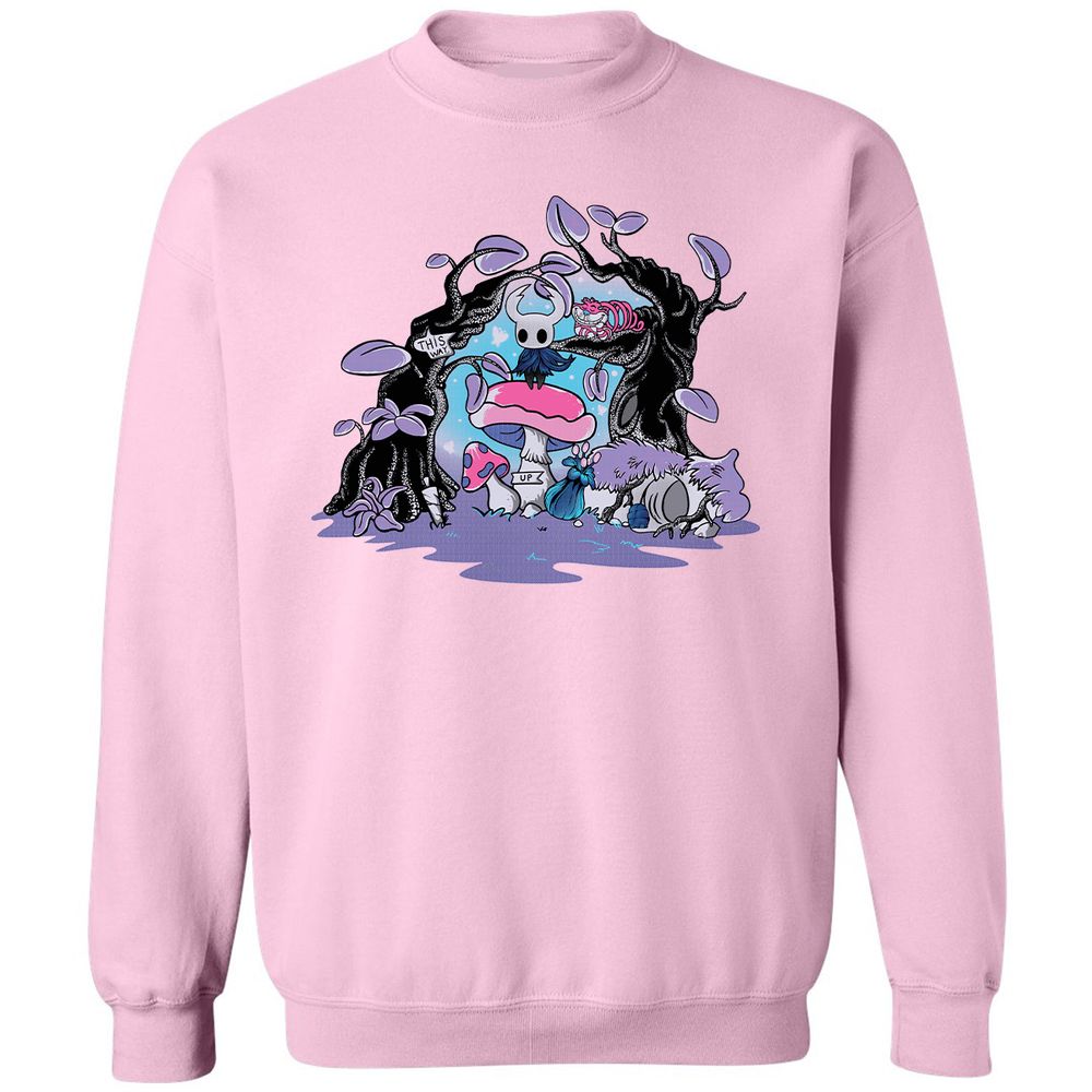 Classic Unisex Sweatshirt - R7AK8T3S - Light Pink - 3