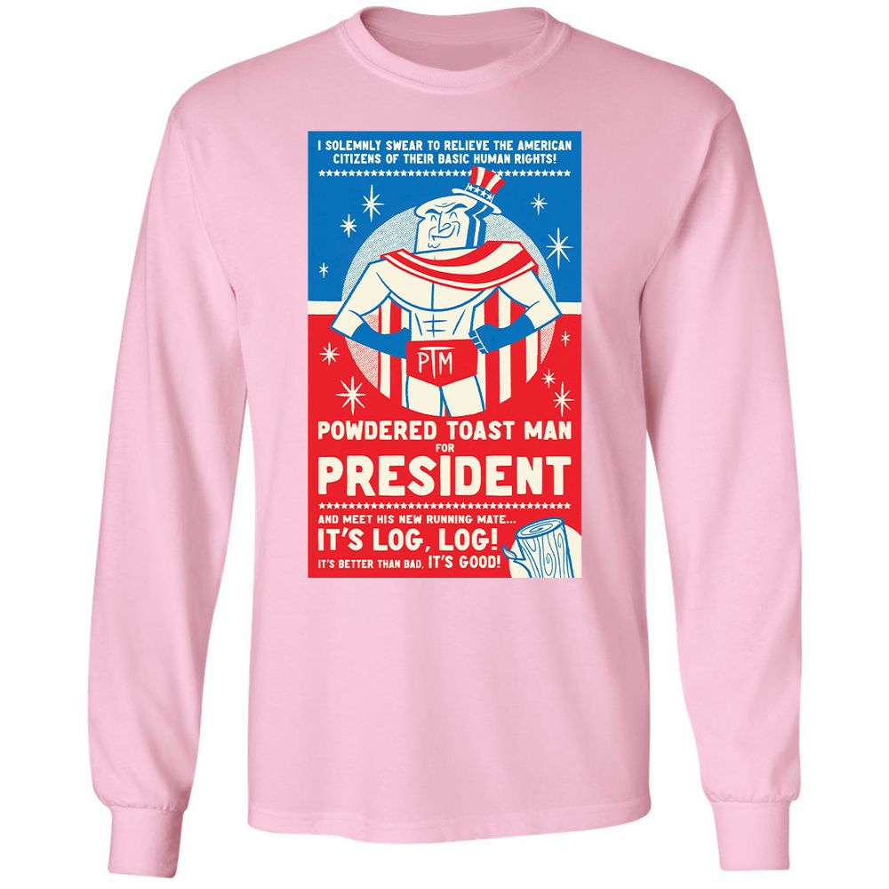 Long Sleeve T-Shirt - C5U9NM27 - Light Pink - 3