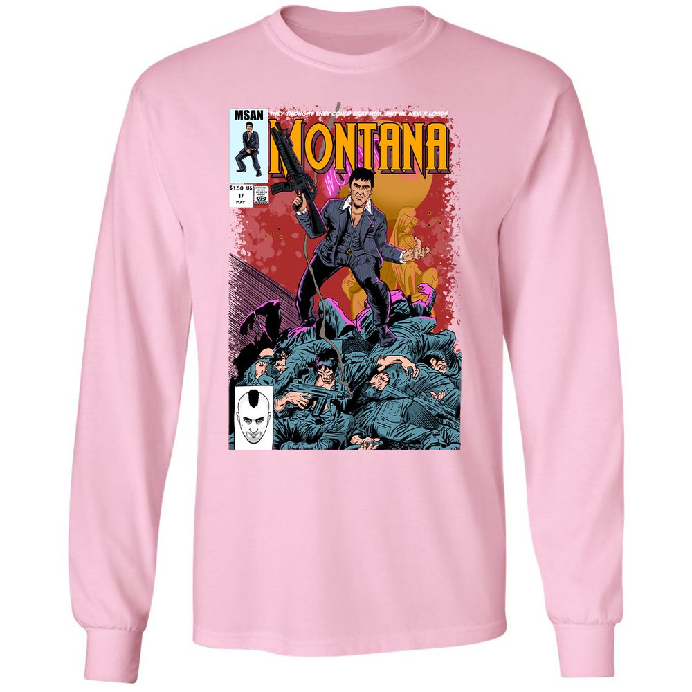 Long Sleeve T-Shirt - UDDM8AUX - Light Pink - 3