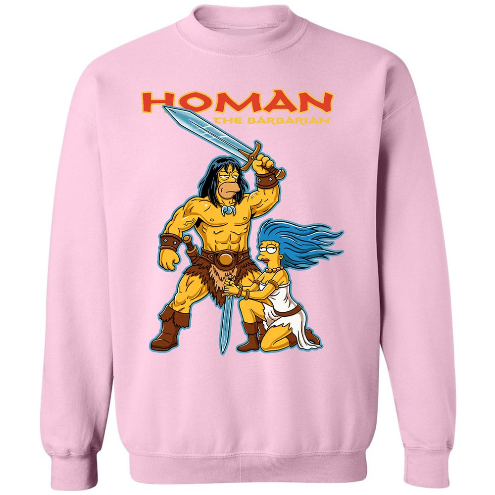 Classic Unisex Sweatshirt - 62KC3DBE - Light Pink - 3