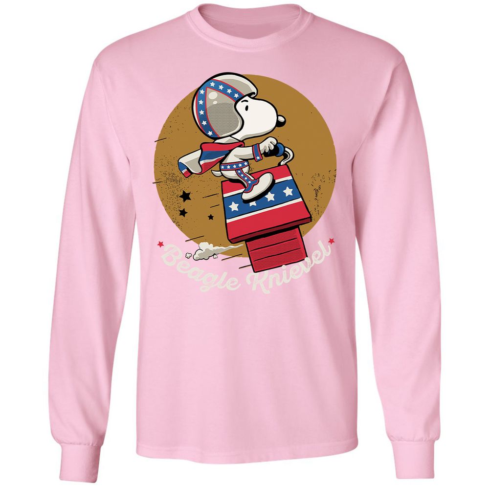 Long Sleeve T-Shirt - C4CKQ13R - Light Pink - 3