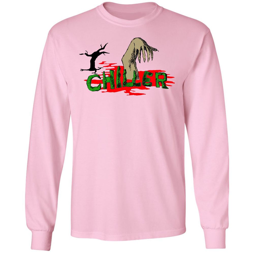 Long Sleeve T-Shirt - MVZZFJVH - Light Pink - 3