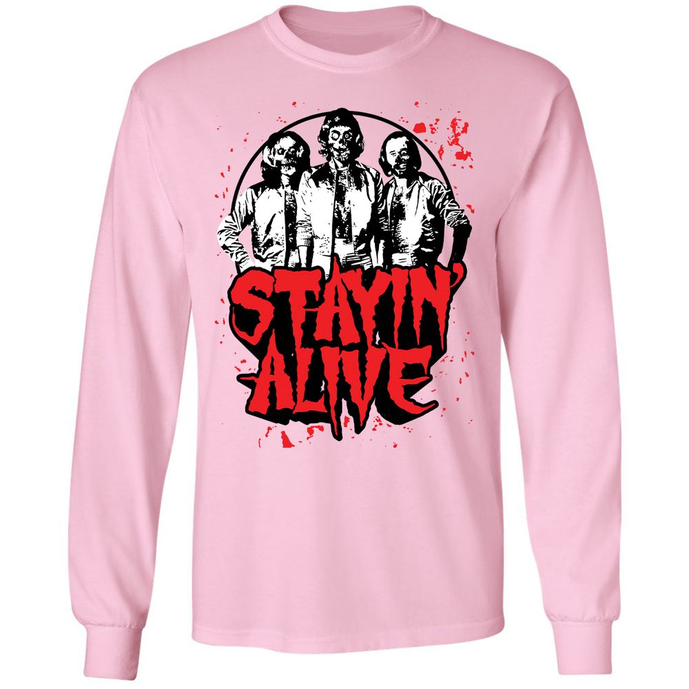 Bee Gees Stay Alive - Light Pink - 3