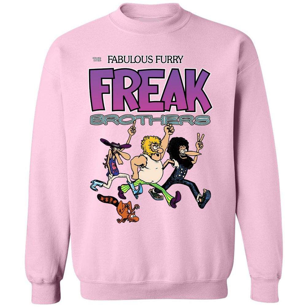 Classic Unisex Sweatshirt - 4HU4JJ8V - Light Pink - 3