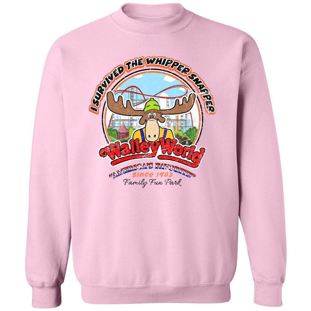 Classic Unisex Sweatshirt - ZLW29PUH - Light Pink - 3