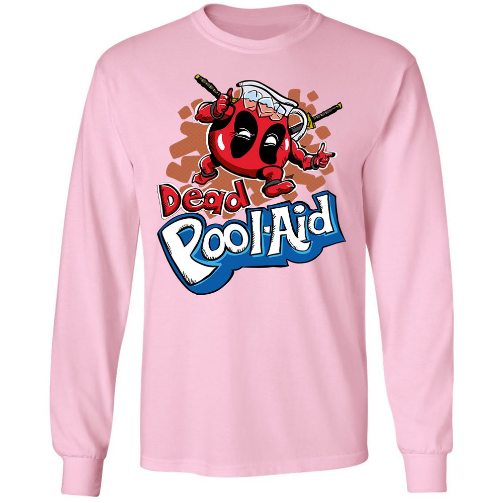 Long Sleeve T-Shirt - Q3EC9H6W - Light Pink - 3