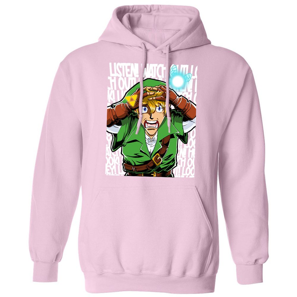 Classic Unisex Hoodie - KJEK48KP - Light Pink - 3