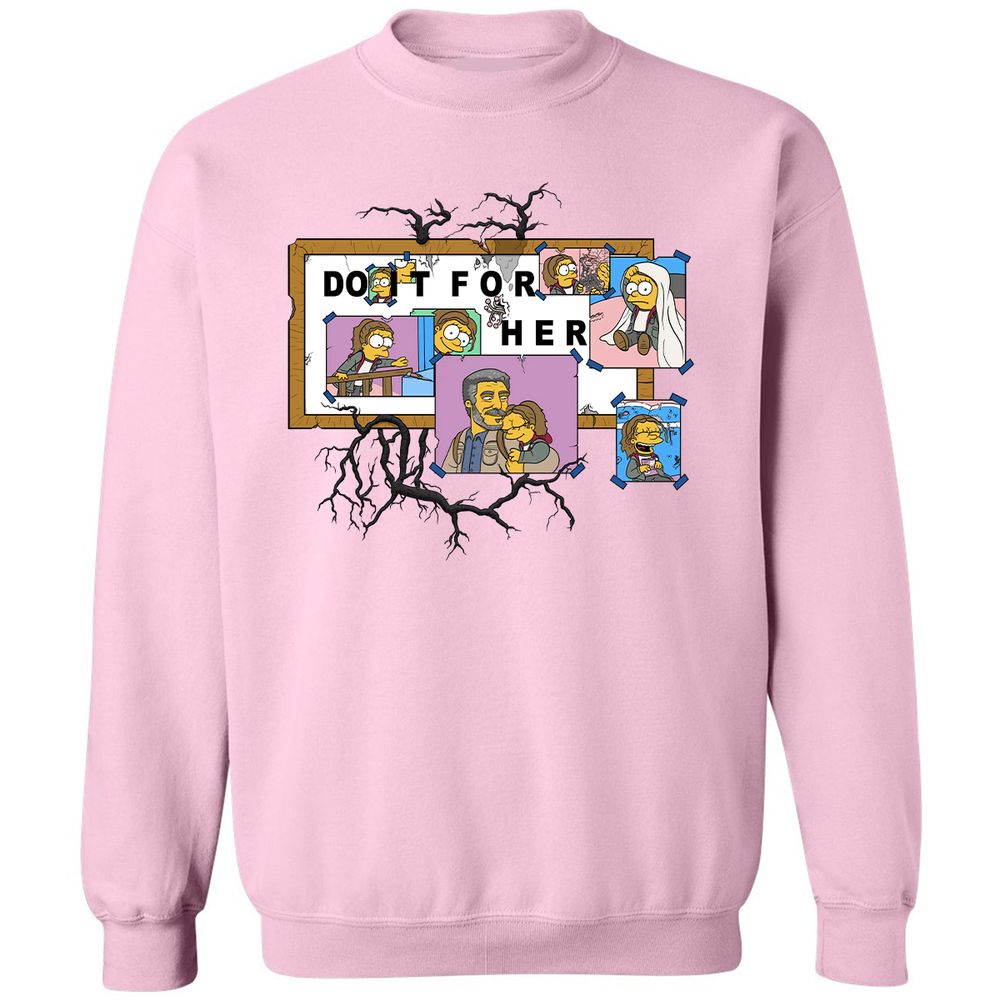 Classic Unisex Sweatshirt - 1B31S3PL - Light Pink - 3