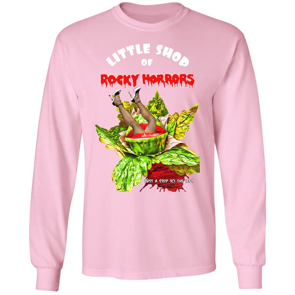 Long Sleeve T-Shirt - Black - Light Pink - 3