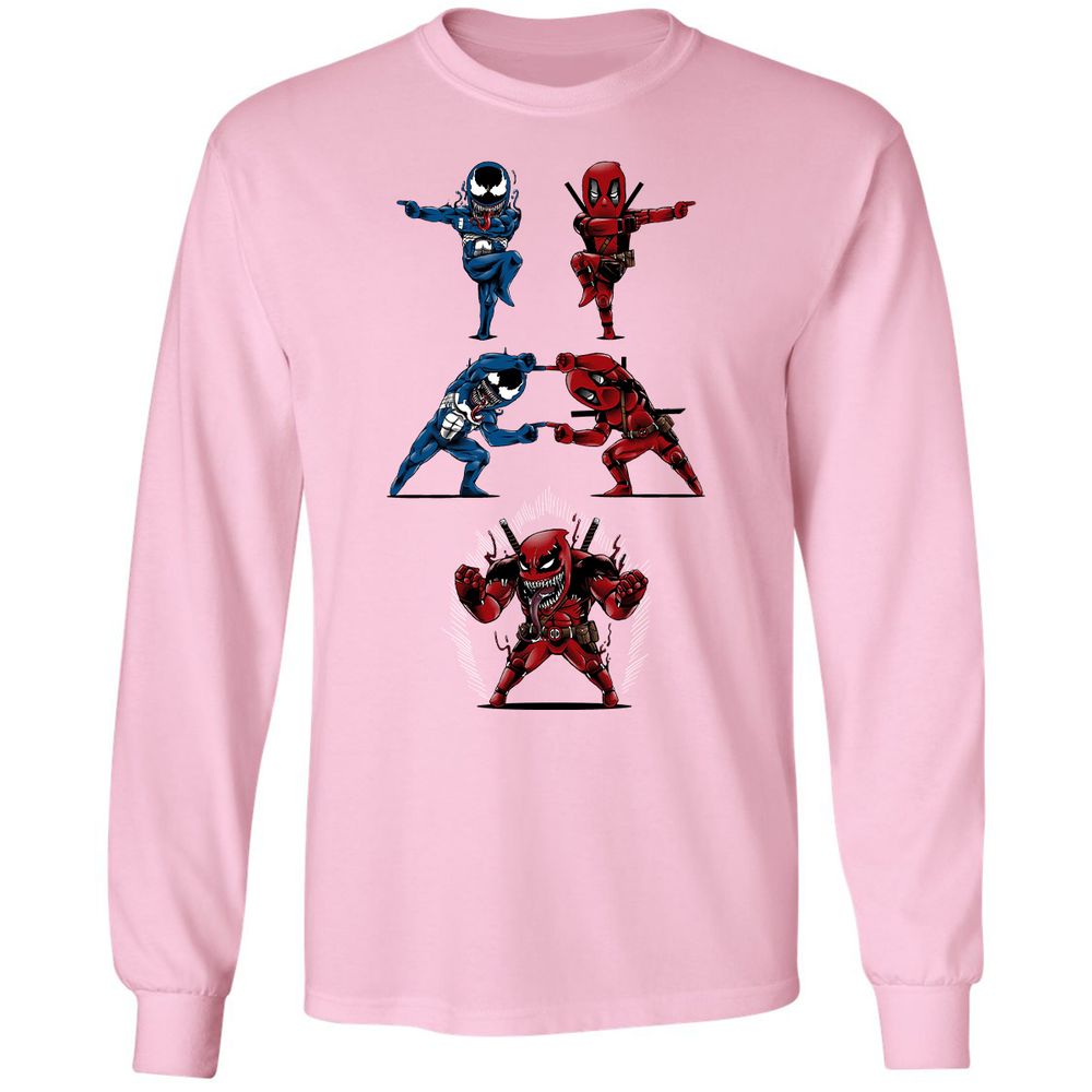 Long Sleeve T-Shirt - GHKZSANA - Light Pink - 3