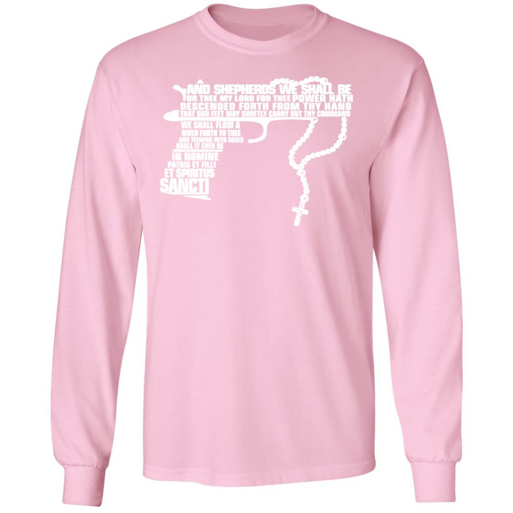 Long Sleeve T-Shirt - 4HYT3TVR - Light Pink - 3