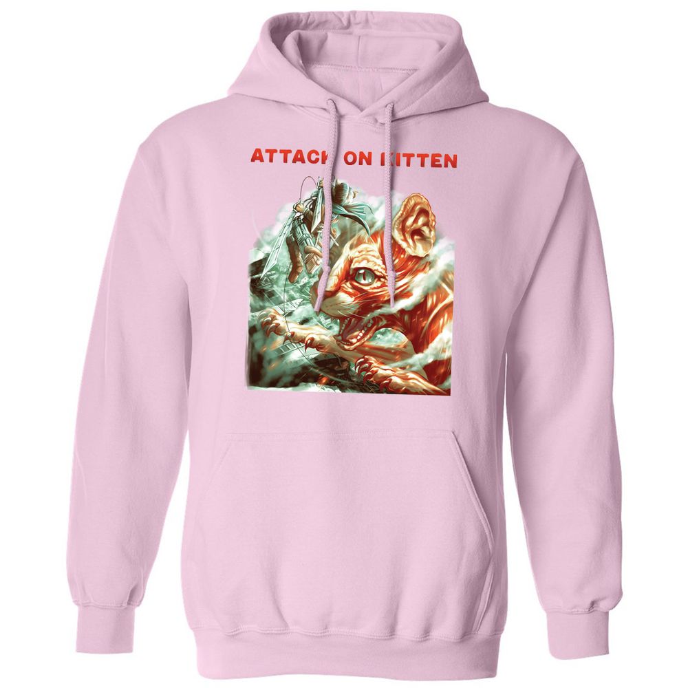 Classic Unisex Hoodie - 35SBYSEN - Light Pink - 3