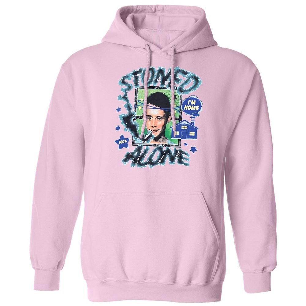 Stoned home alone - Light Pink - 3