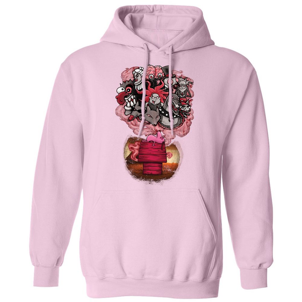 Classic Unisex Hoodie - G3AY8N2J - Light Pink - 3