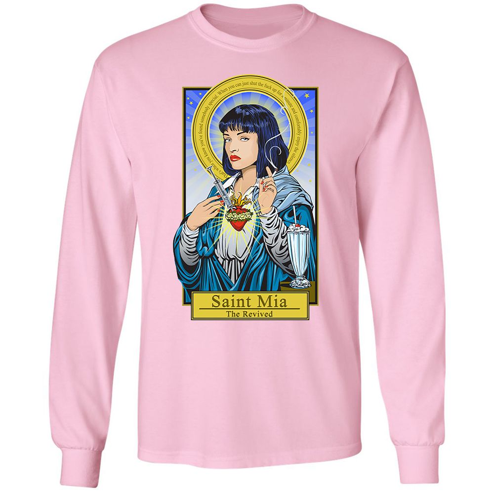 Long Sleeve T-Shirt - PRP7T2AW - Light Pink - 3