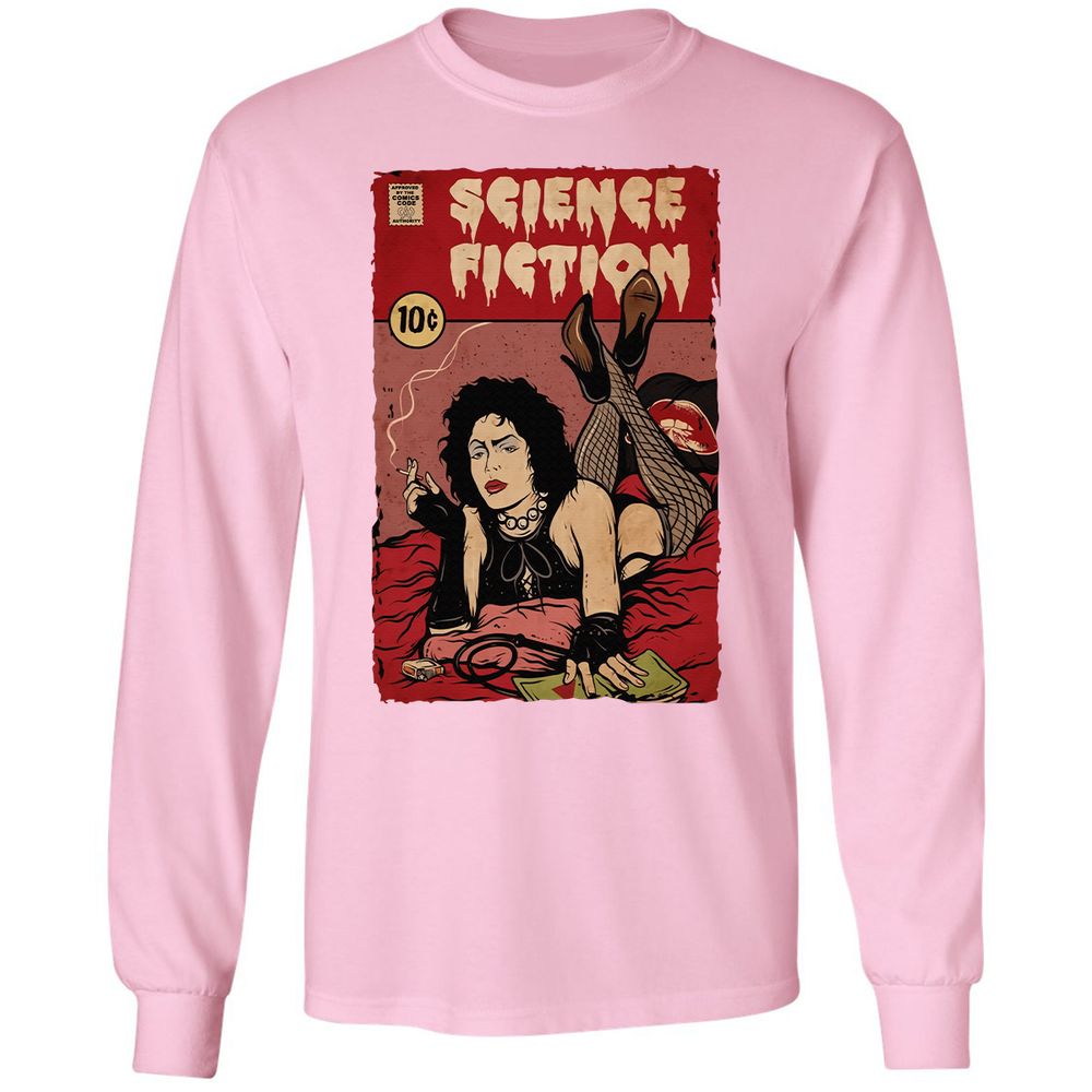 Long Sleeve T-Shirt - 7XFMQPA2 - Light Pink - 3