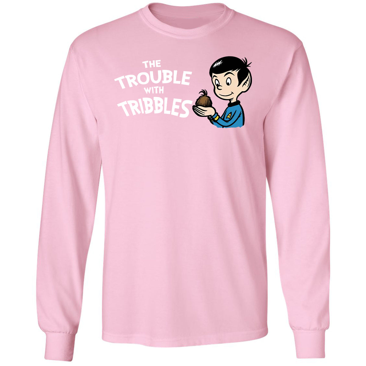 Long Sleeve T-Shirt - QSQ3LUUX - Light Pink - 3