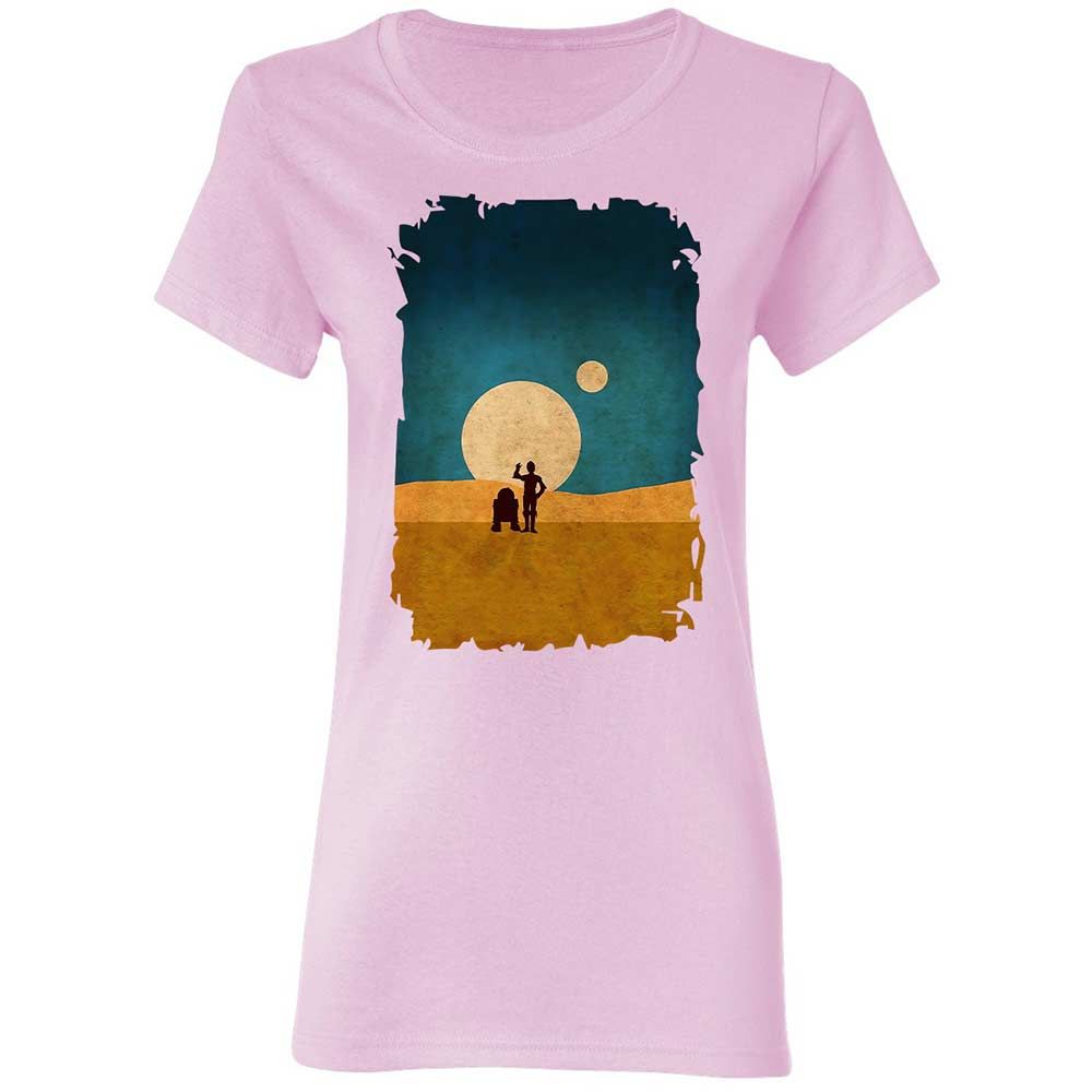 Droids In The Dunes - Light Pink - 3
