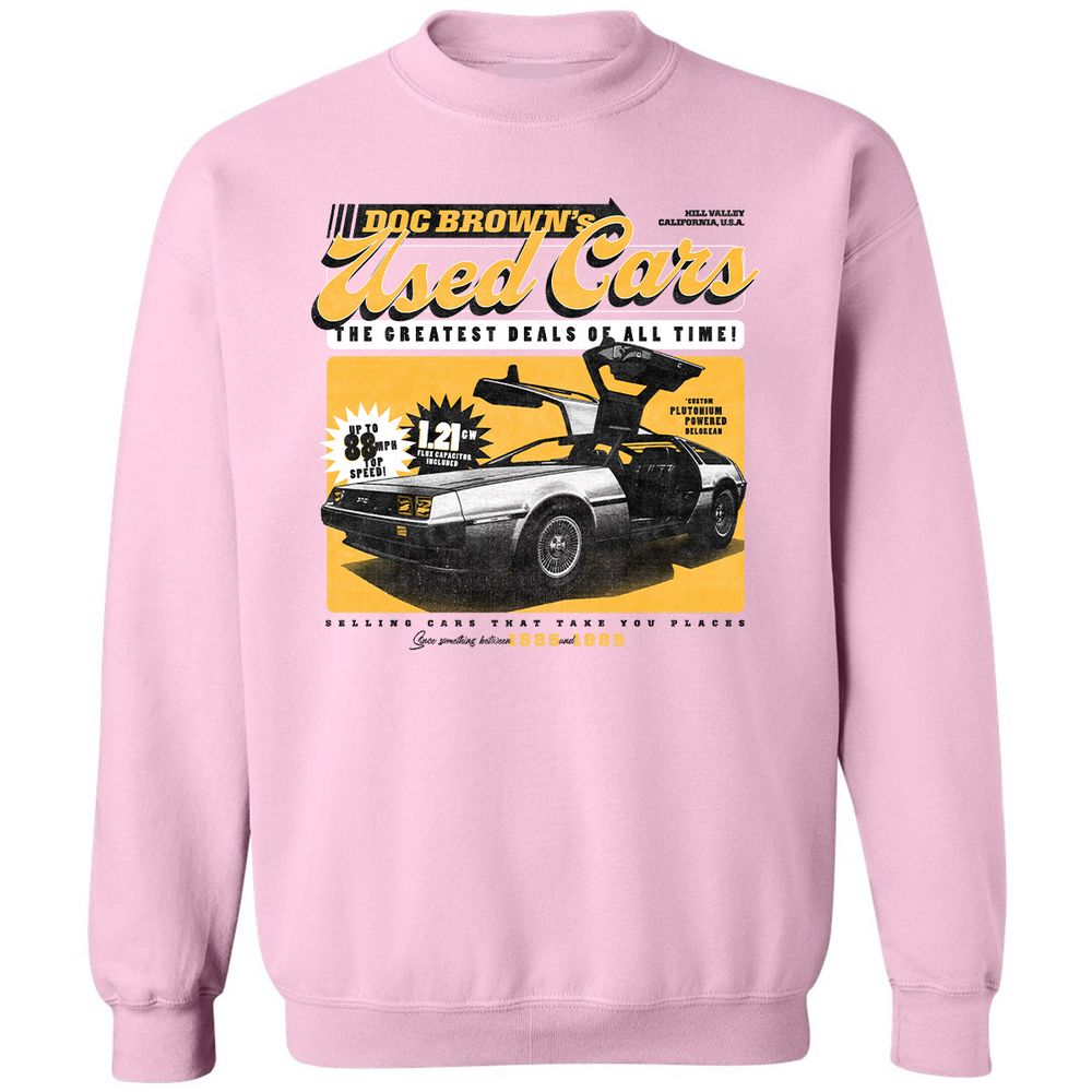 Classic Unisex Sweatshirt - MVC8HFM7 - Light Pink - 3