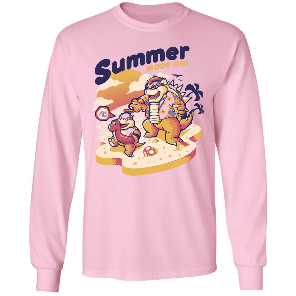 Long Sleeve T-Shirt - 9S1F77SF - Light Pink - 3