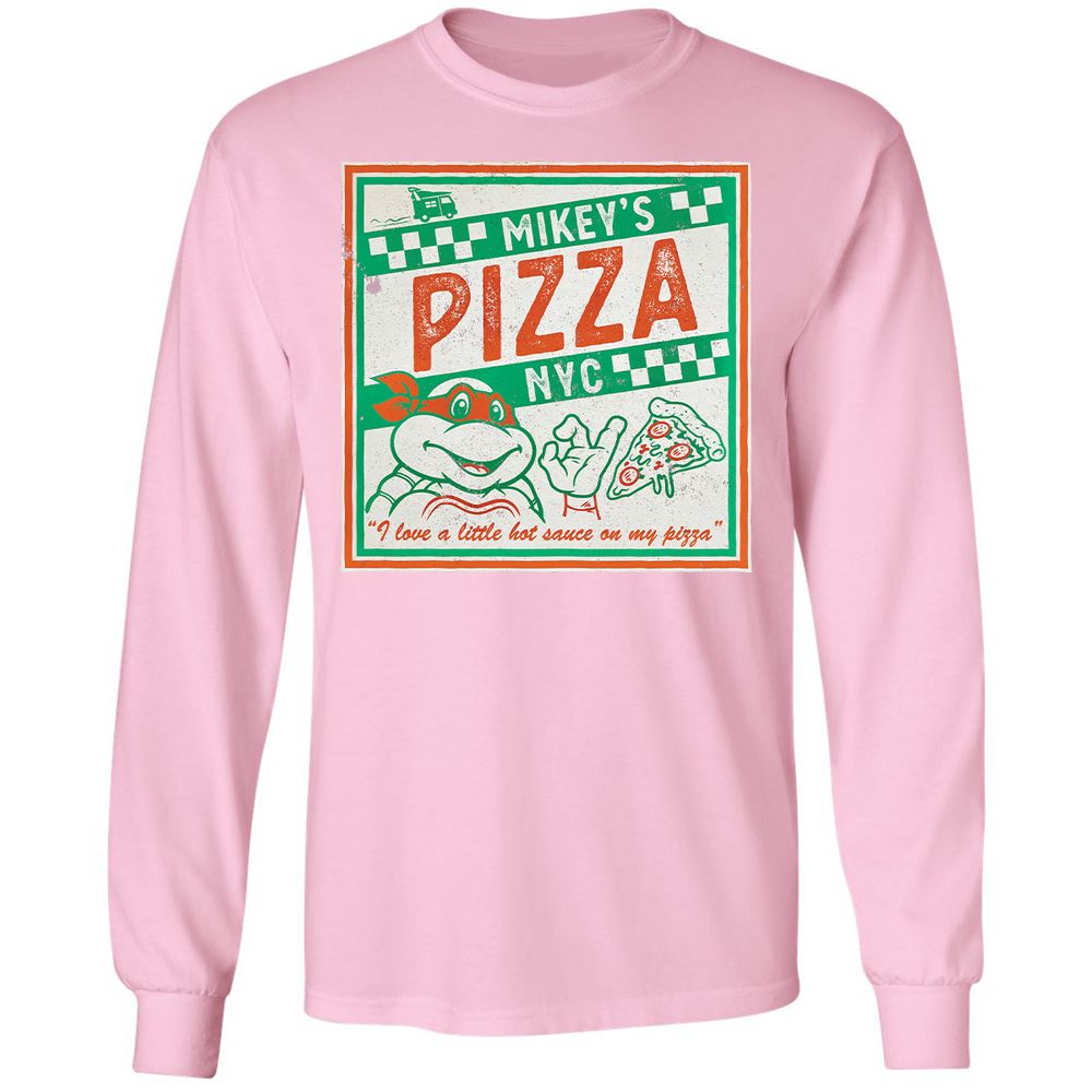 Long Sleeve T-Shirt - QAPTPJNL - Light Pink - 3