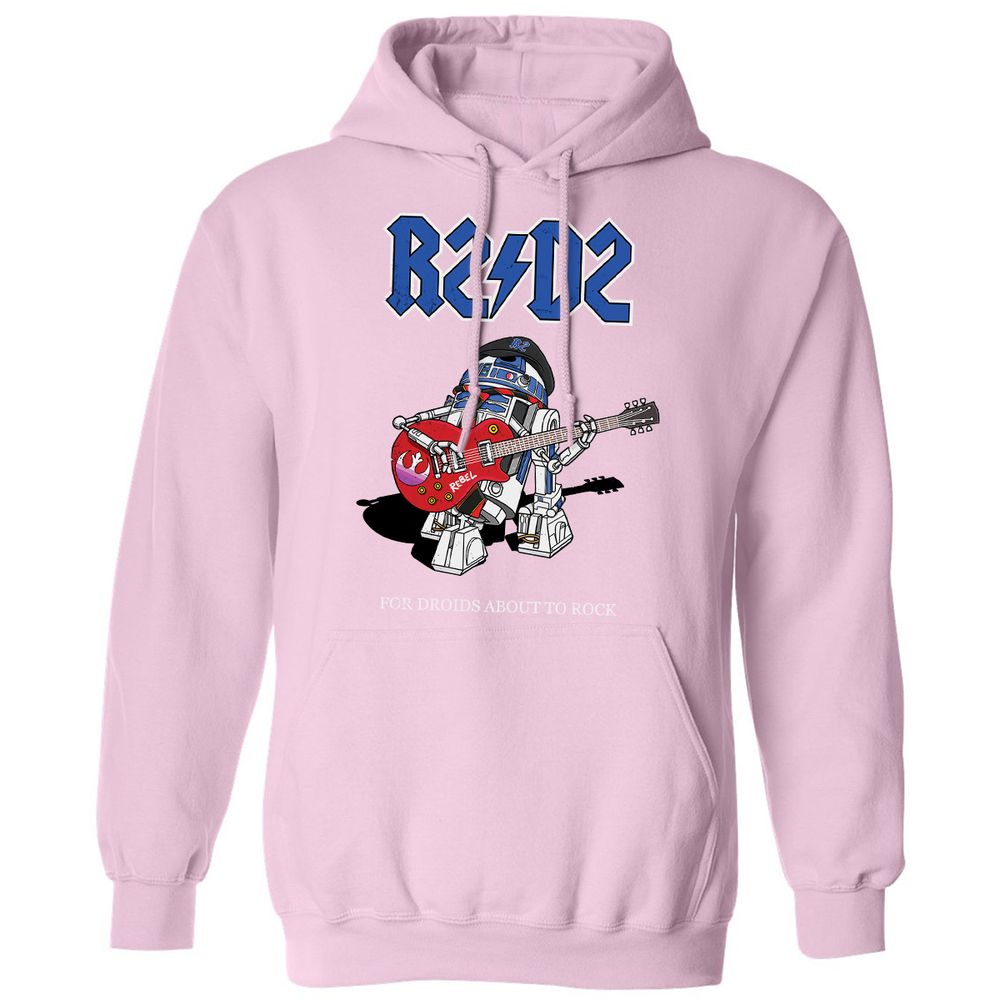 Classic Unisex Hoodie - 66F3C9HS - Light Pink - 3