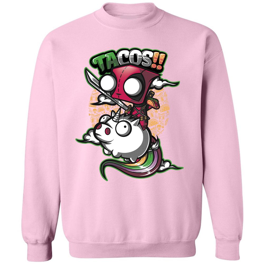 Classic Unisex Sweatshirt - QT1XGSMQ - Light Pink - 3