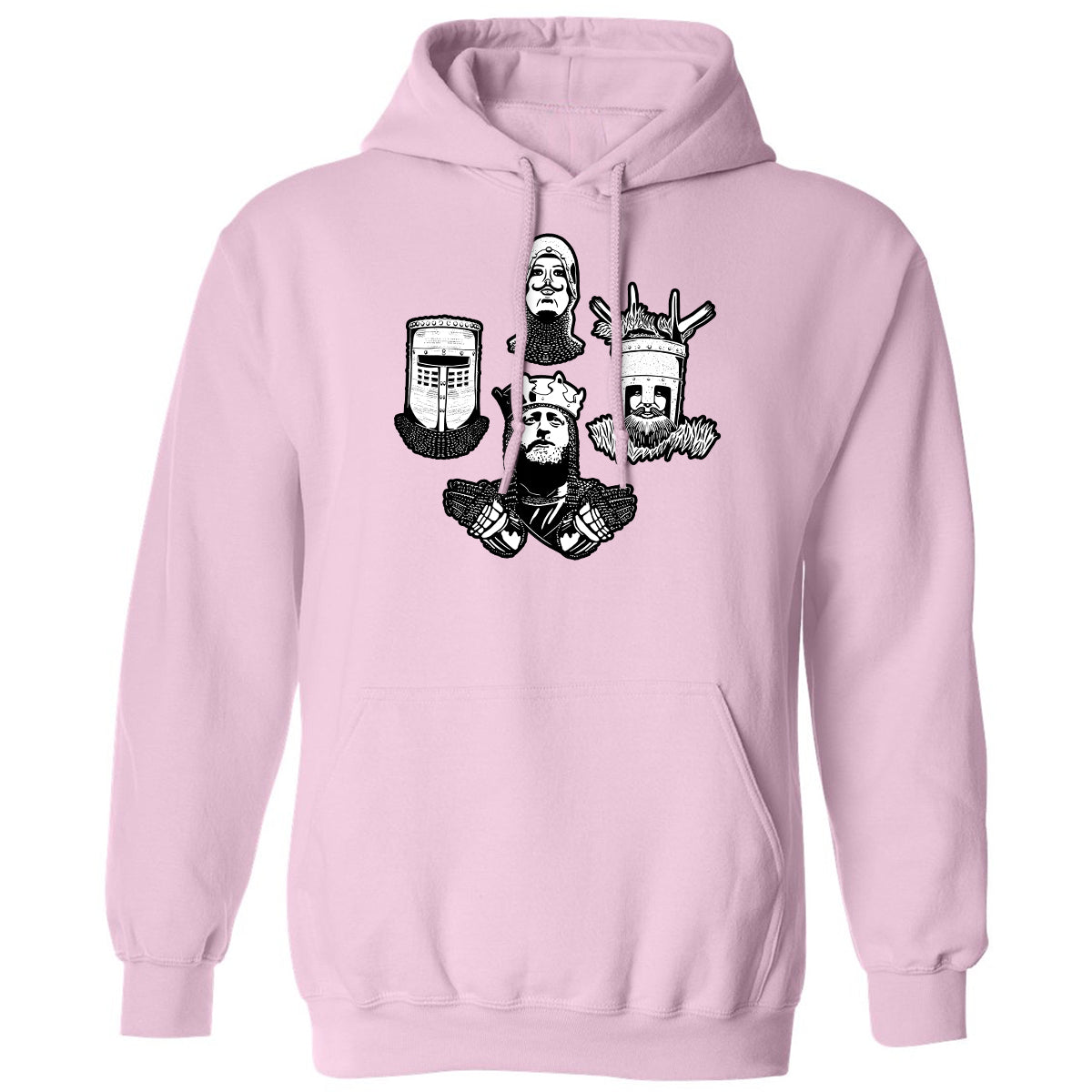 Classic Unisex Hoodie - BXEMRAS4 - Light Pink - 3