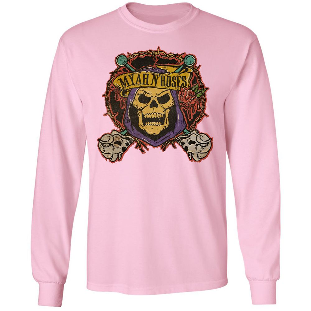 Long Sleeve T-Shirt - VWZ93JSM - Light Pink - 3