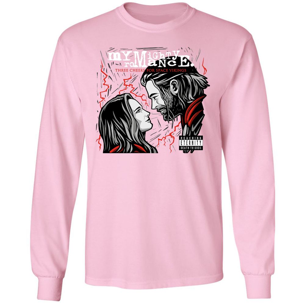 Long Sleeve T-Shirt - 7RZVGJZM - Light Pink - 3