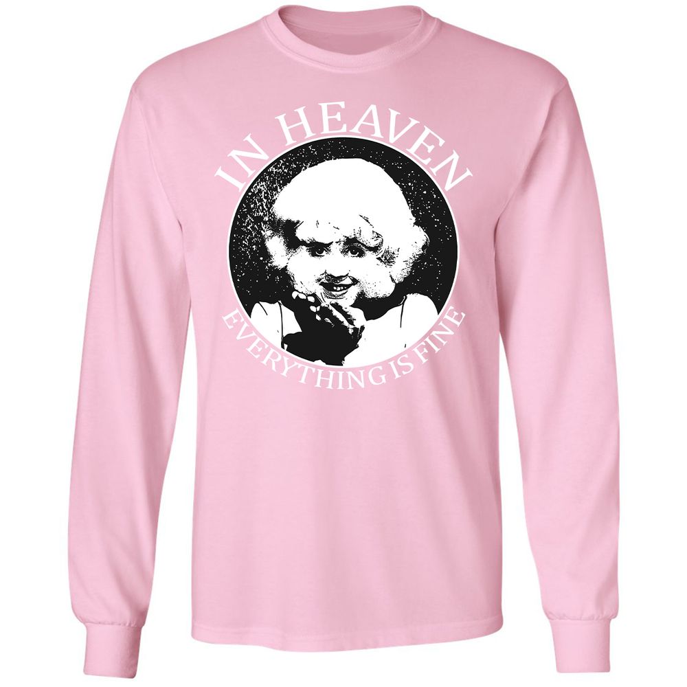 Long Sleeve T-Shirt - ESL6C6US - Light Pink - 3