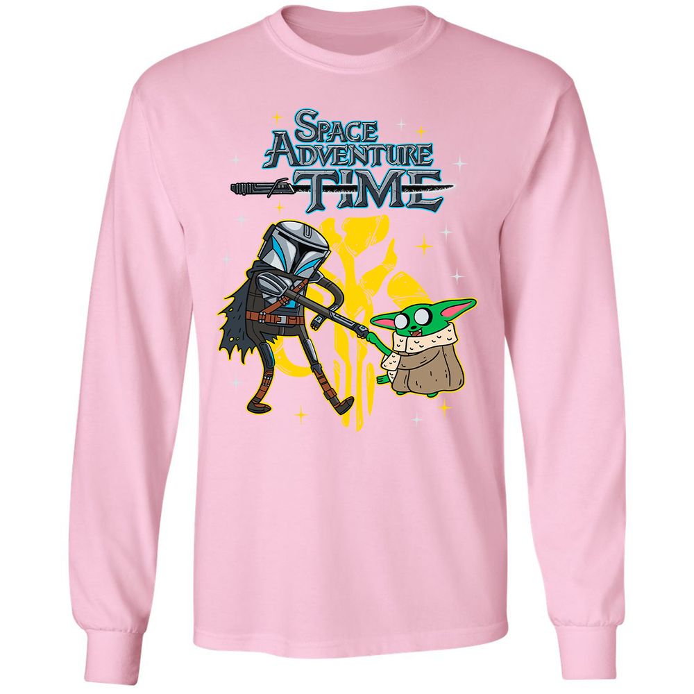 Long Sleeve T-Shirt - VWY6Z8BP - Light Pink - 3