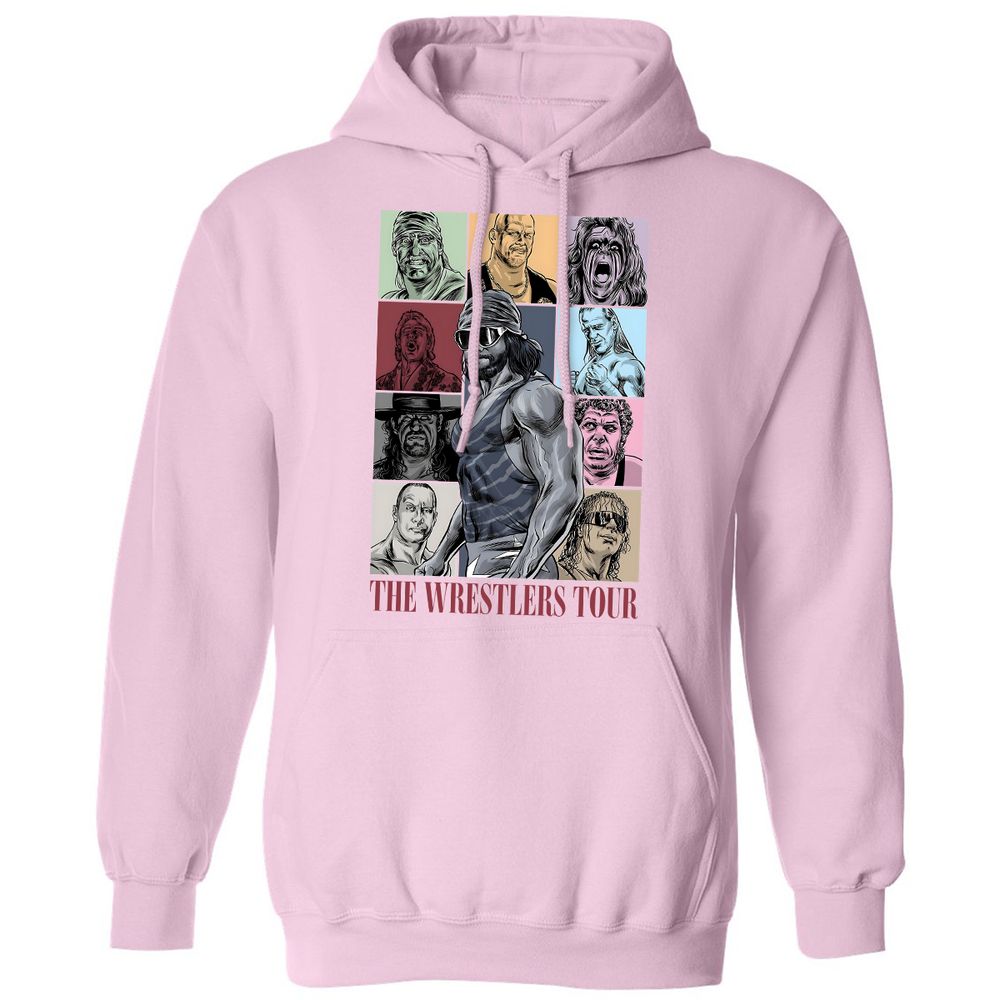 Classic Unisex Hoodie - 1XWQBGHR - Light Pink - 3