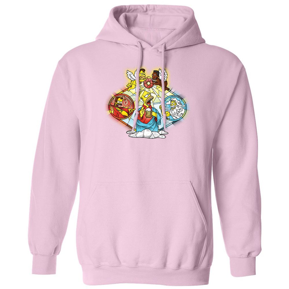 Classic Unisex Hoodie - 5ZJ5CCSY - Light Pink - 3