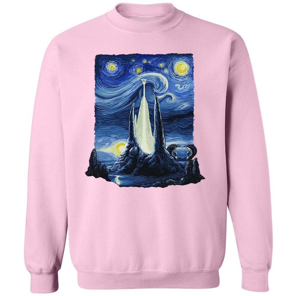 Classic Unisex Sweatshirt - E3ZQKX46 - Light Pink - 3