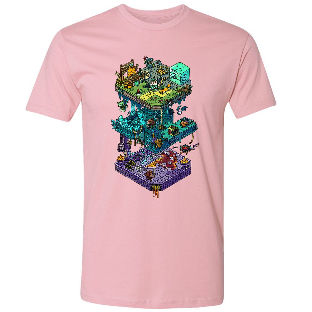 Premium Unisex T-Shirt - DA3TRBM3 - Light Pink - 3