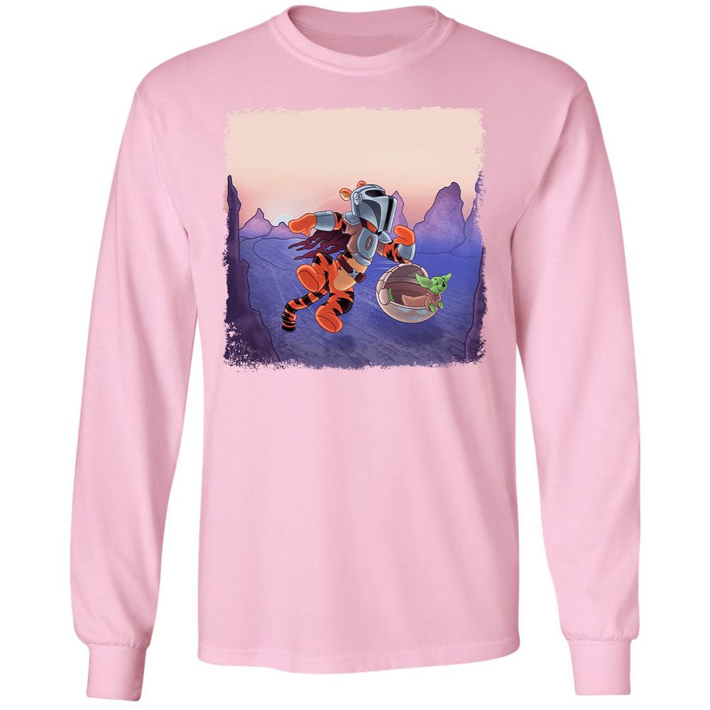 Long Sleeve T-Shirt - C4QABE1T - Light Pink - 3