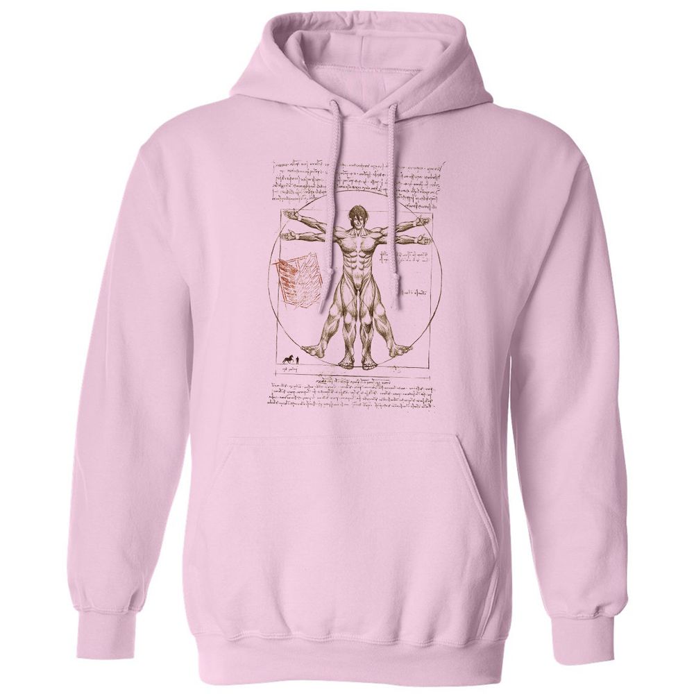 Classic Unisex Hoodie - HPQ78KCV - Light Pink - 3