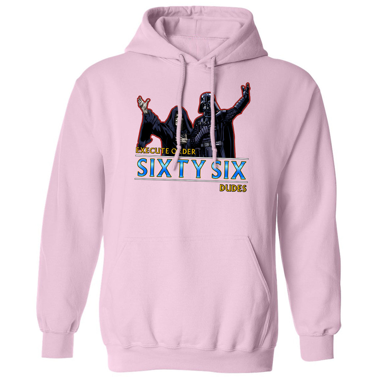 Classic Unisex Hoodie - PMLC4799 - Light Pink - 3