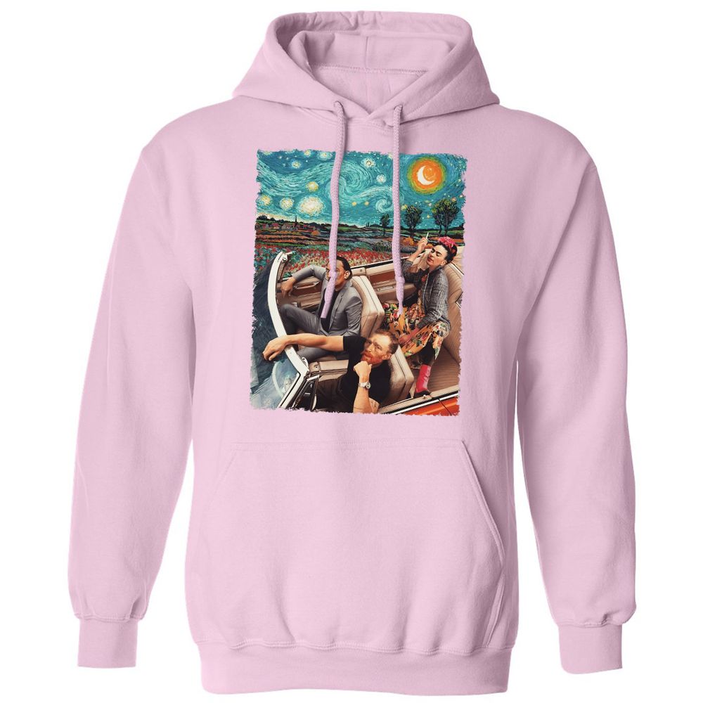 Classic Unisex Hoodie - A988RCAW - Light Pink - 3