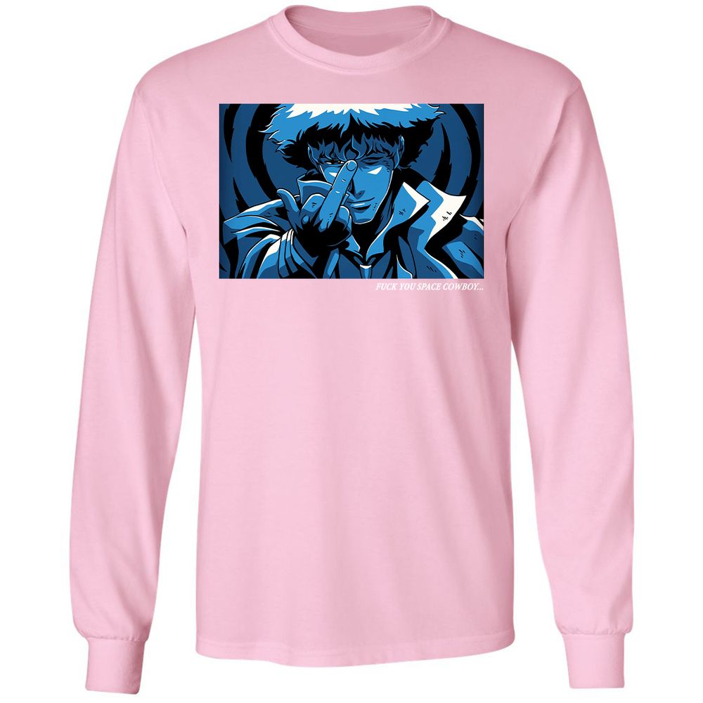 Long Sleeve T-Shirt - JW9WT8XZ - Light Pink - 3