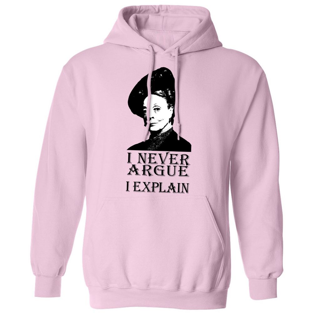 I never argue - Light Pink - 3