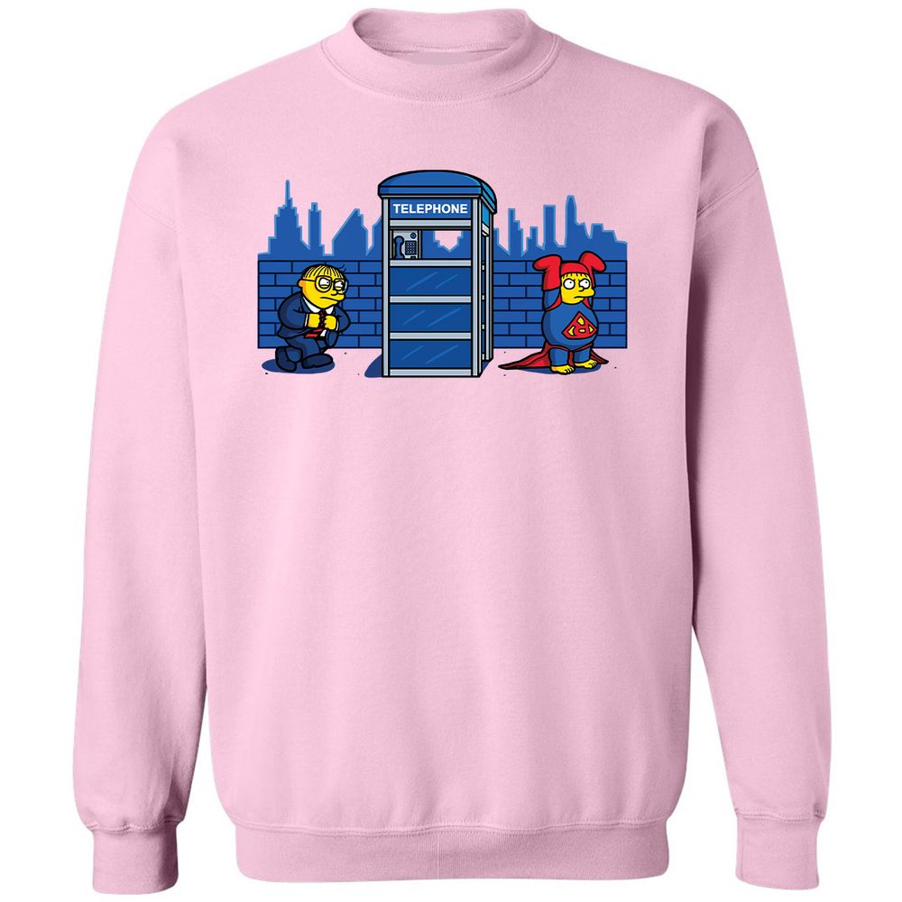 Classic Unisex Sweatshirt - J3CG39KU - Light Pink - 3