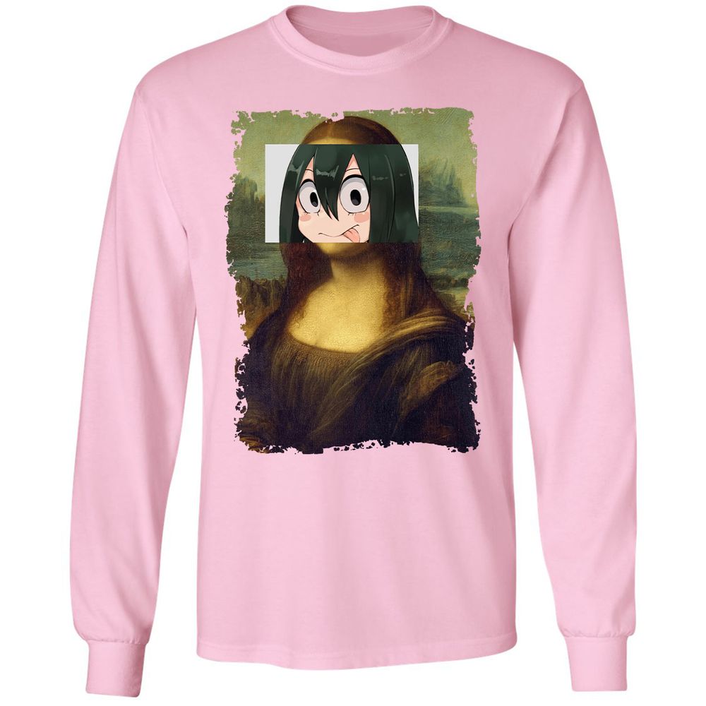 Long Sleeve T-Shirt - KPKY7J2X - Light Pink - 3